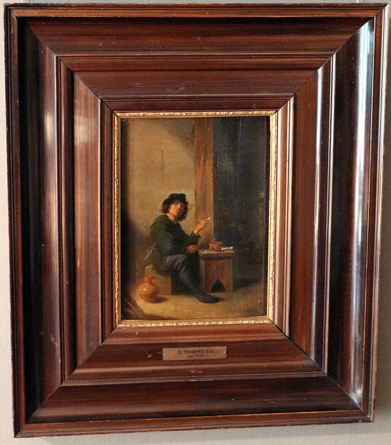 Uomo che fuma la pipa - Finnish National Gallery
